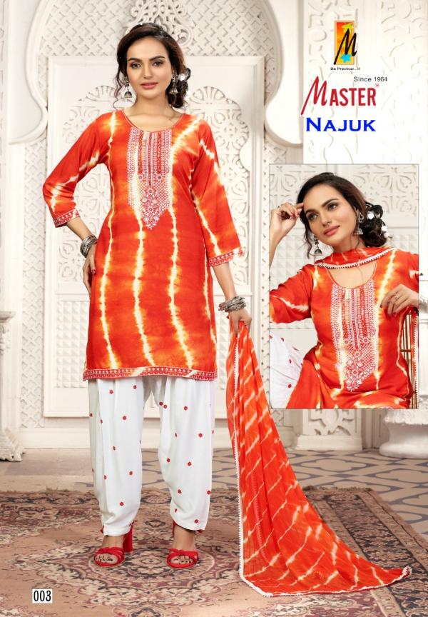 Master Najuk Fancy Ready Made Dress Collection